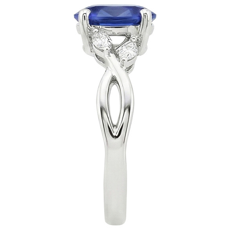naturel marquise diamant 6carats bague vue de profil