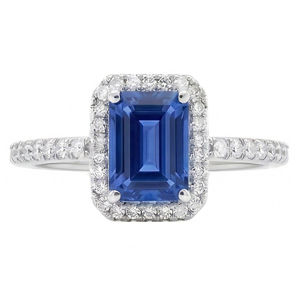 naturel diamant 3carats bague angle de côté