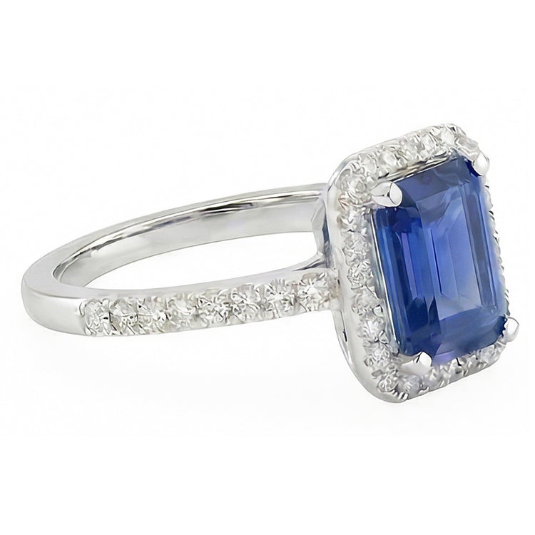 naturel diamant 3carats bague détail rapproché