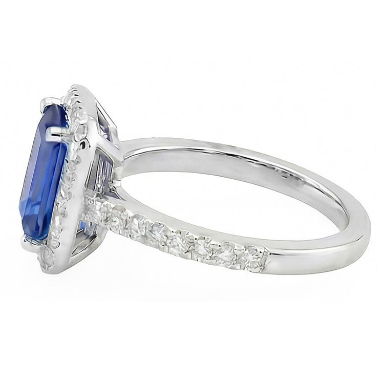 naturel diamant 3carats bague vue de dessus
