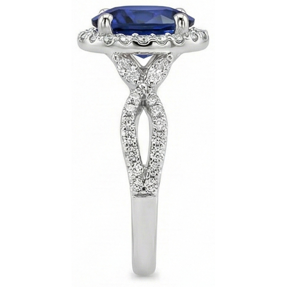 naturel marquise diamant 5carats bague avec accents diamants