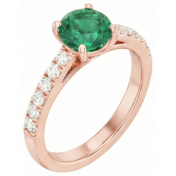 naturel diamant 2.50carats bague détail rapproché