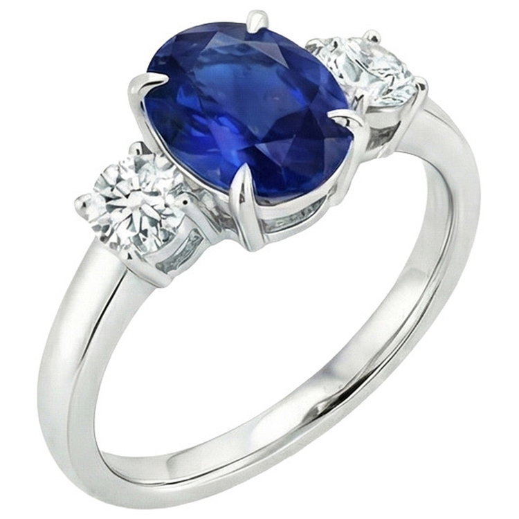 Bague Anniversaire Saphir 5 Carats