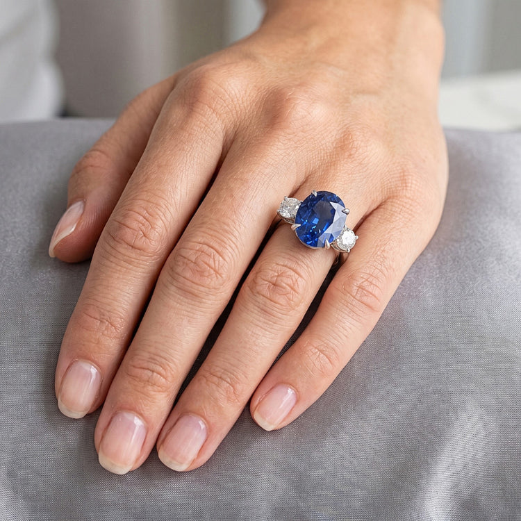 Bague Anniversaire Saphir 5 Carats