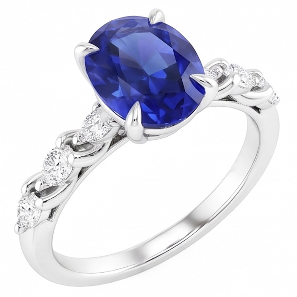 Bague Anniversaire Saphir Bleuet
