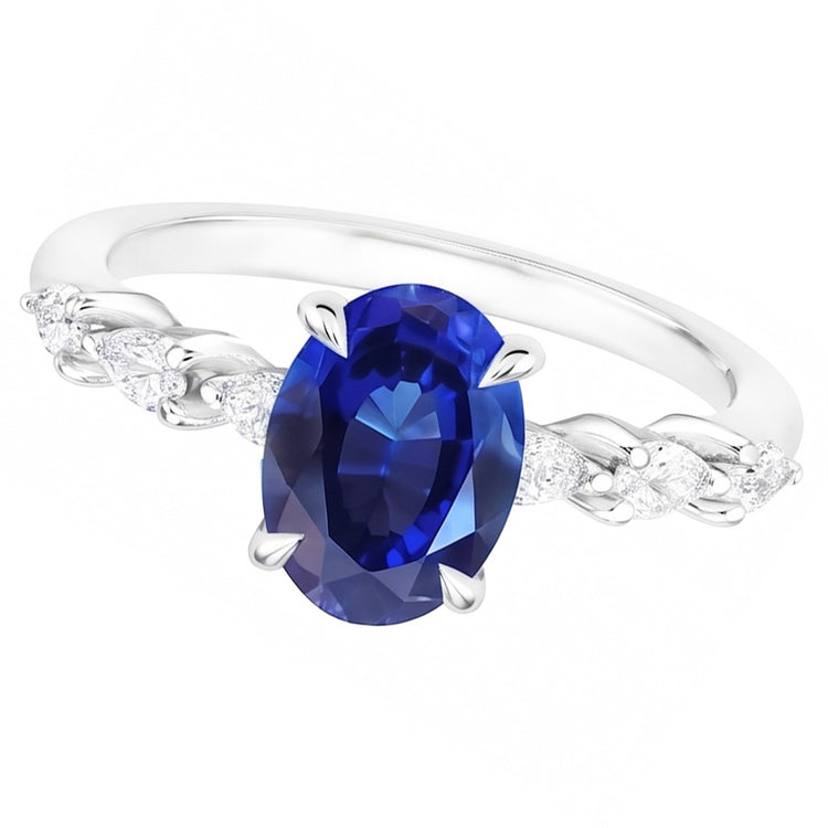 Bague Anniversaire Saphir Bleuet