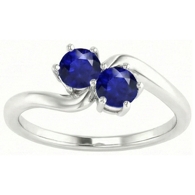 naturel round diamant 4carats bague vue de dessus