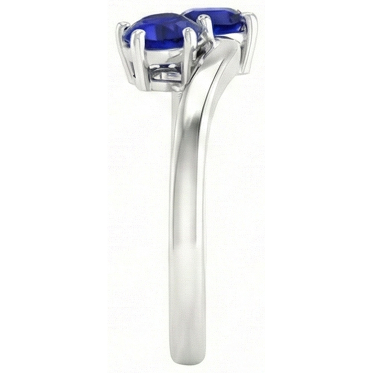 naturel round diamant 4carats bague vue de profil