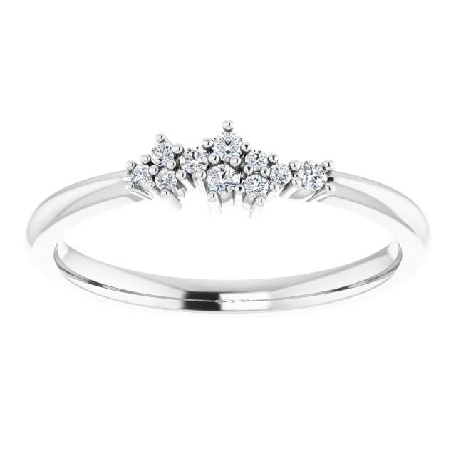 Bague Anniversaire Véritable Diamant 1.40 Carats Femme Bijoux