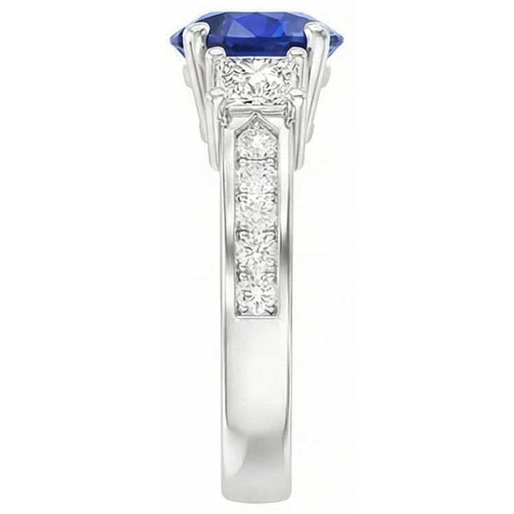 Bague Ceylan Royal Blue Saphir Diamant