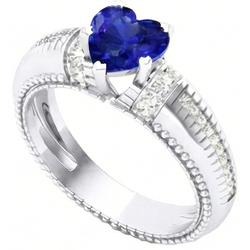 Bague Diamant Naturel 2 Carats