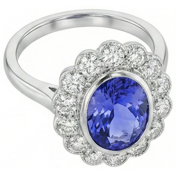 Bague Cocktail Tanzanite