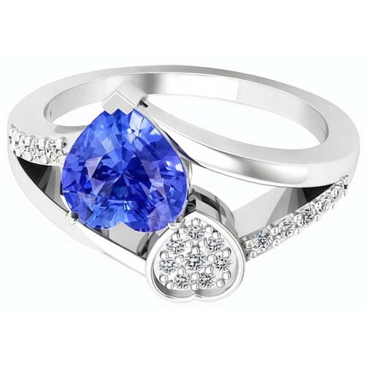 naturel round diamant 2.50carats bague détail rapproché