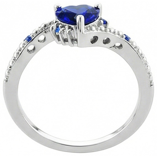 naturel round diamant 2carats bague angle de côté