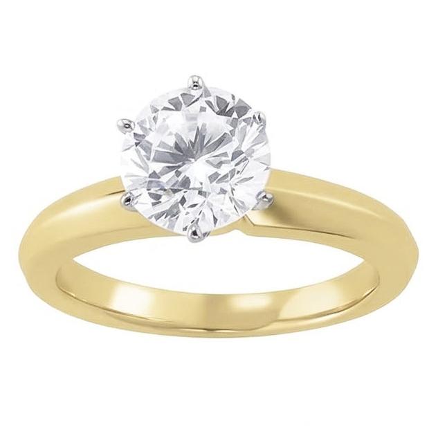 naturel diamant 1.50carats bague détail rapproché