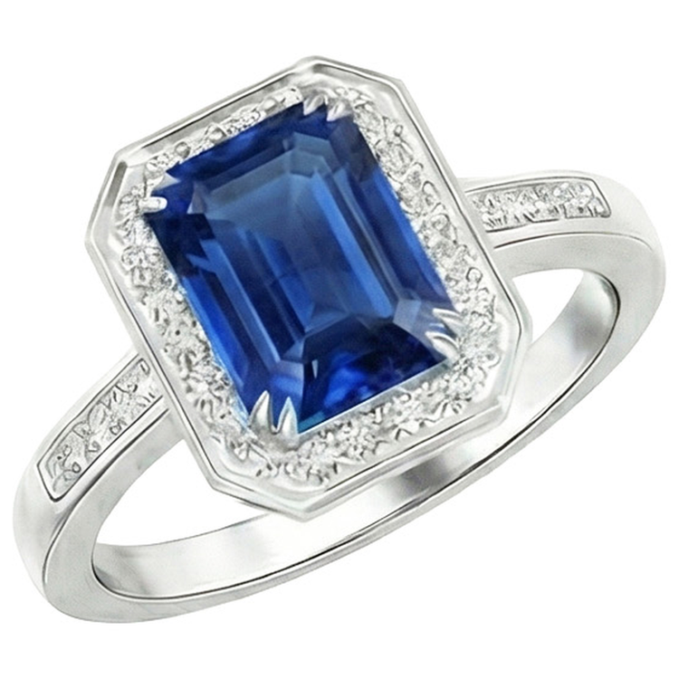 naturel diamant 6carats bague détail rapproché