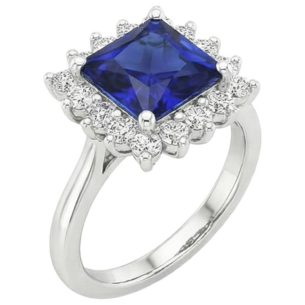 naturel diamant 5carats bague détail rapproché