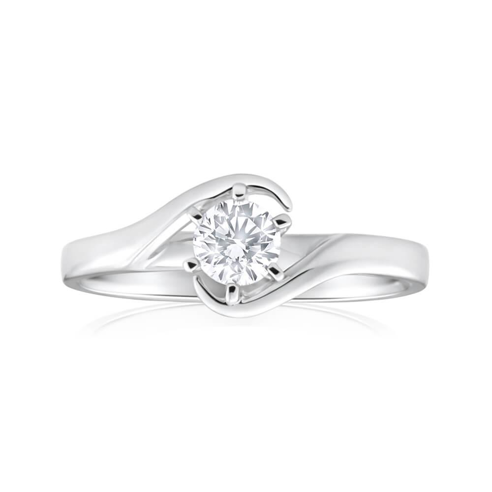 Bague De Fiançailles Naturel Diamant Rond Solitaire De 1.50 Carat