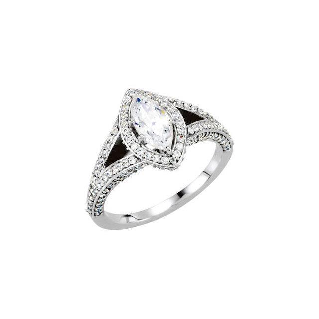 Bague De Fiançailles Réel Diamant Marquise 2.70 Carats Halo Jewelry