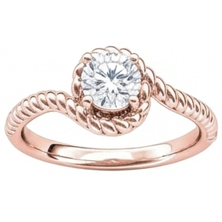 naturel round diamant 1.75carats bague détail rapproché