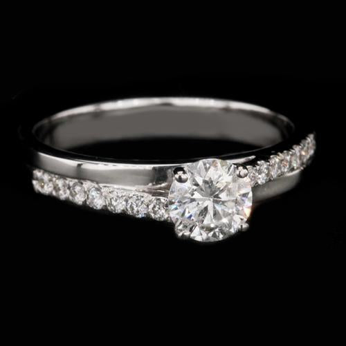 Bague De Fiançailles Véritable Diamant 1.50 Ct