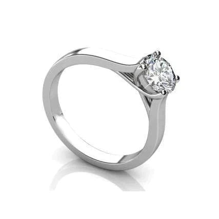 Bague De Mariage En Naturel Diamant 1 Carat