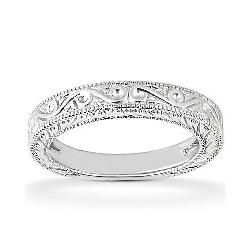 Bague De Mariage Solitaire Réel Diamant 1 Carat Sertie F VS1