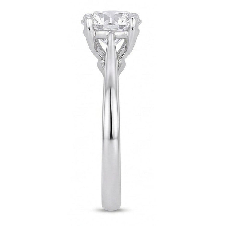 naturel diamant 2carats bague vue de dessus