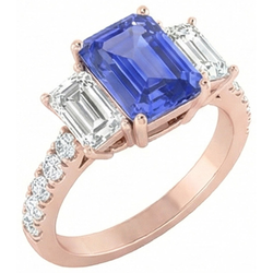 Bague Diamant Naturel 3 Carats