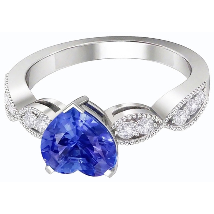 naturel round diamant 3carats bague détail rapproché
