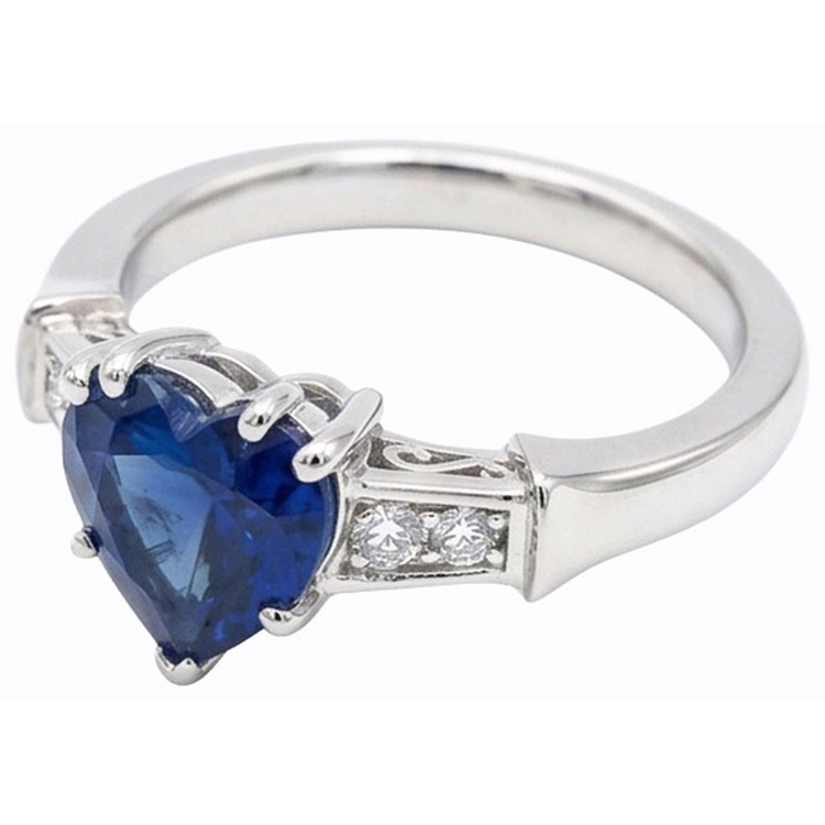 naturel round diamant 1.75carats bague détail rapproché