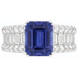 Bague Diamant Naturel 3.50 Carats