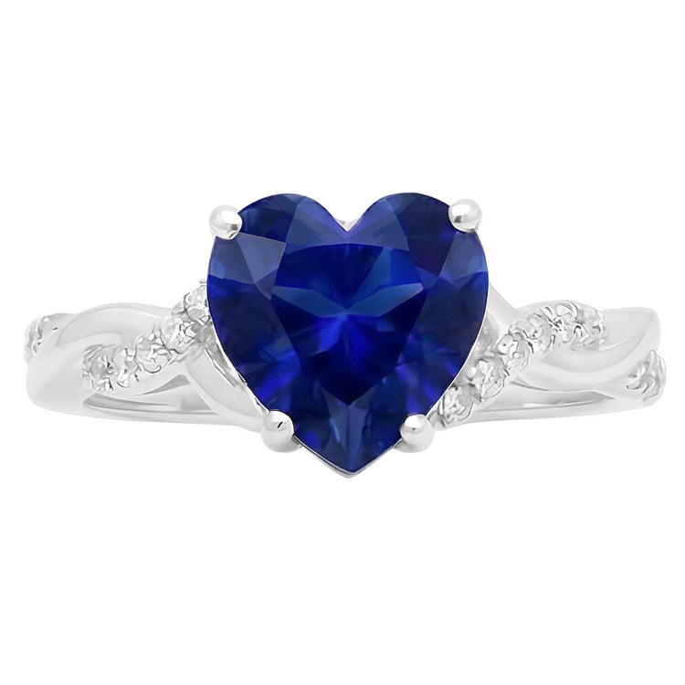 naturel round diamant 3.50carats bague angle de côté