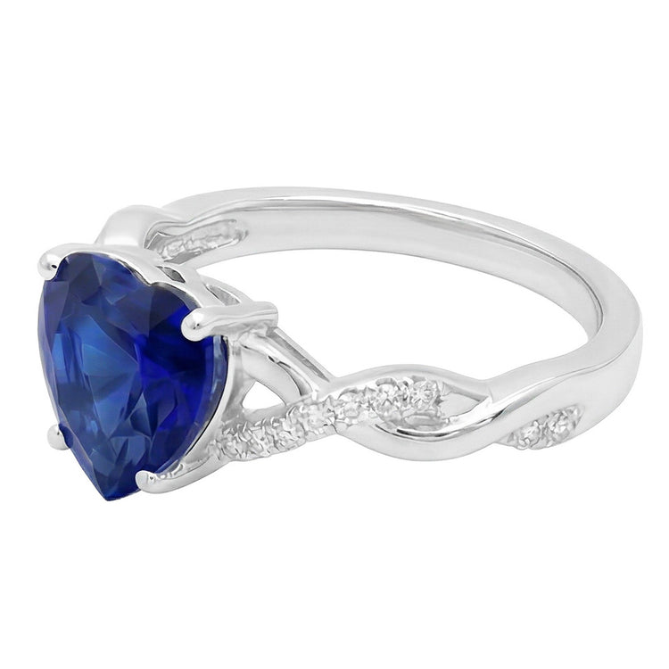 naturel round diamant 3.50carats bague détail rapproché