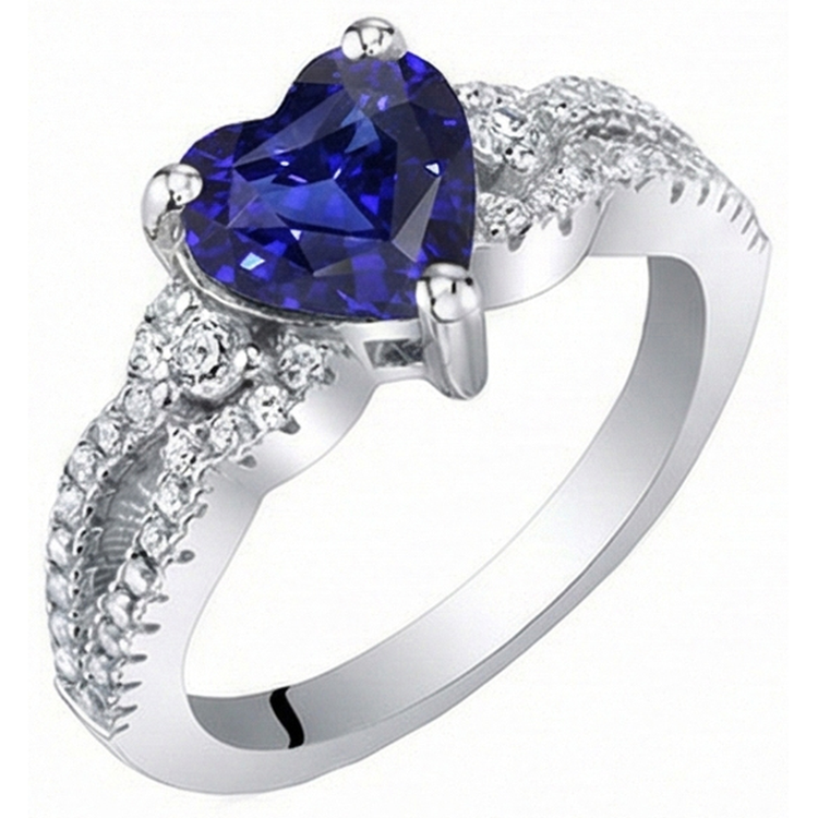 naturel round diamant 3.50carats bague détail rapproché