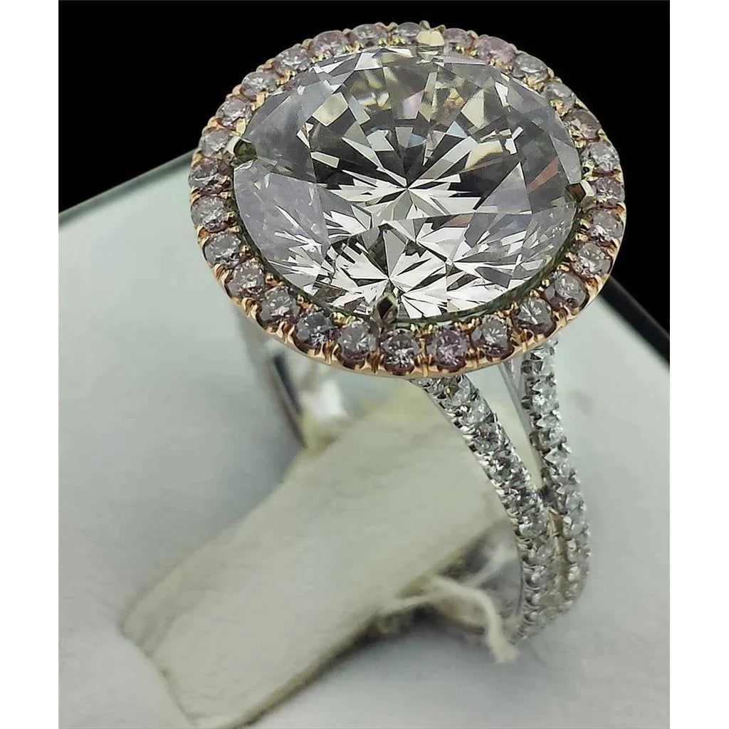 Bague Diamant De Luxe 7 Carats Pour Femme