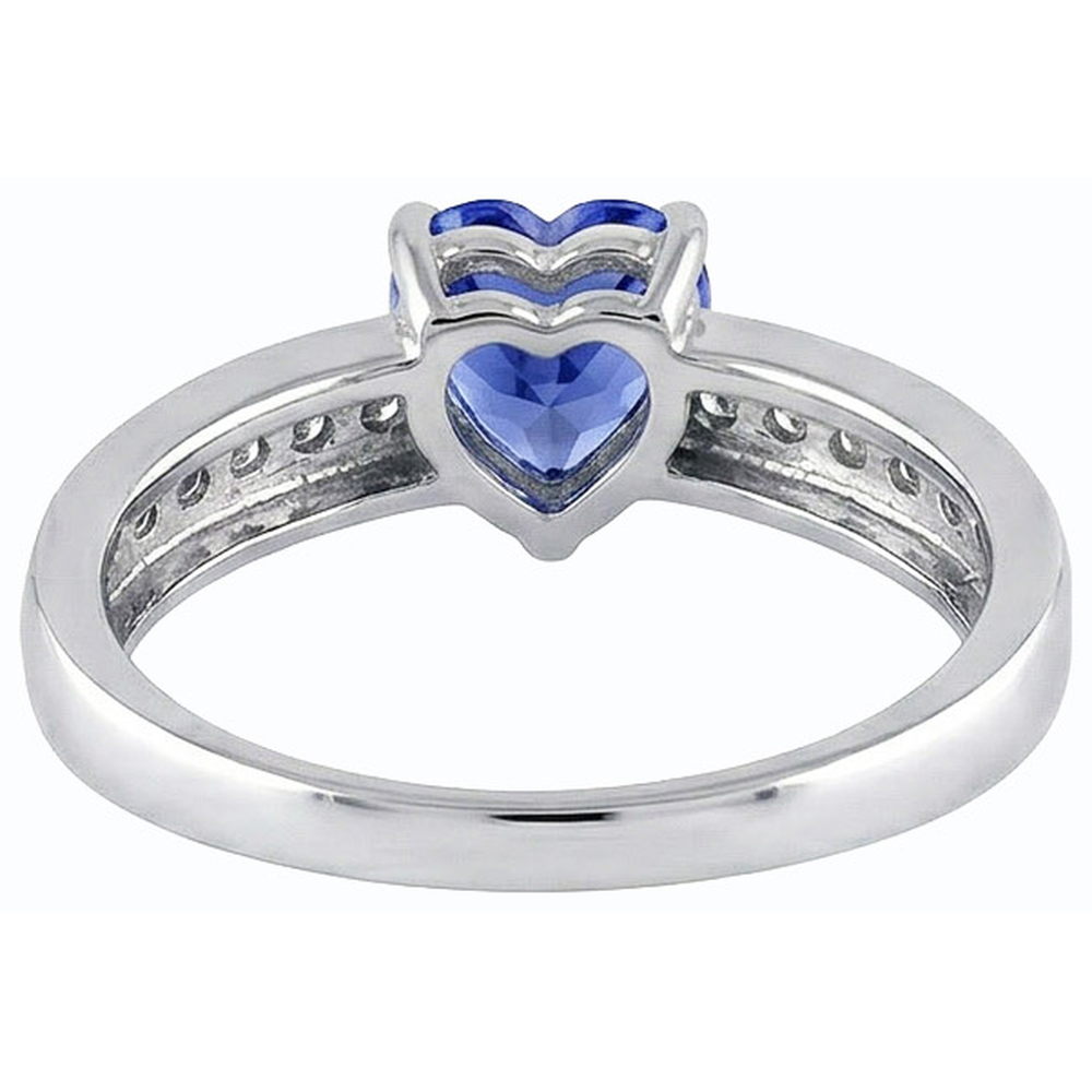 naturel round diamant 1.50carats bague vue de dessus
