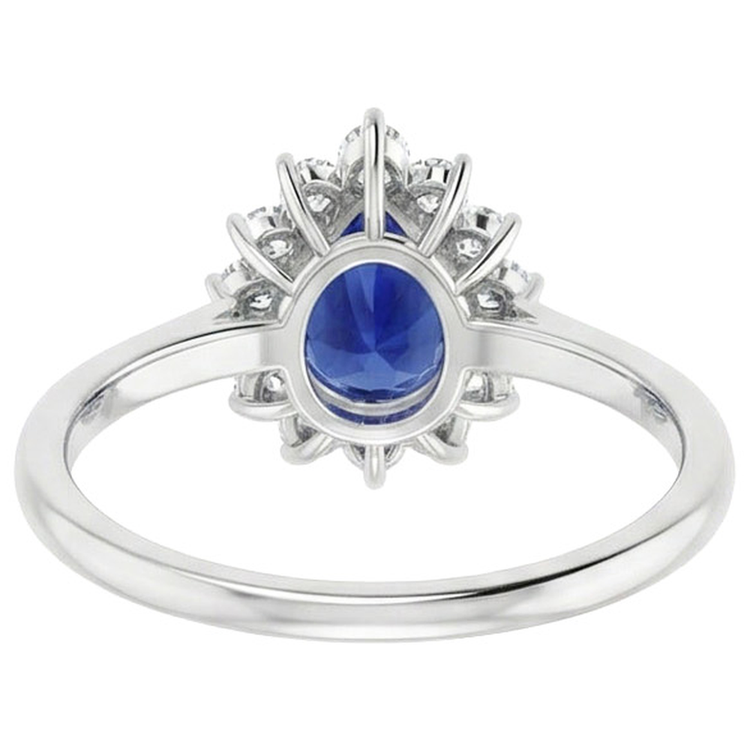 naturel pear diamant 2.25carats bague détail rapproché