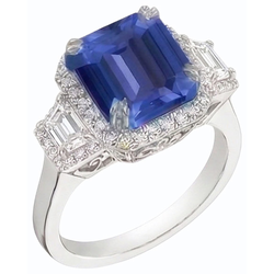 Bague Diamant Naturel 4 Carats