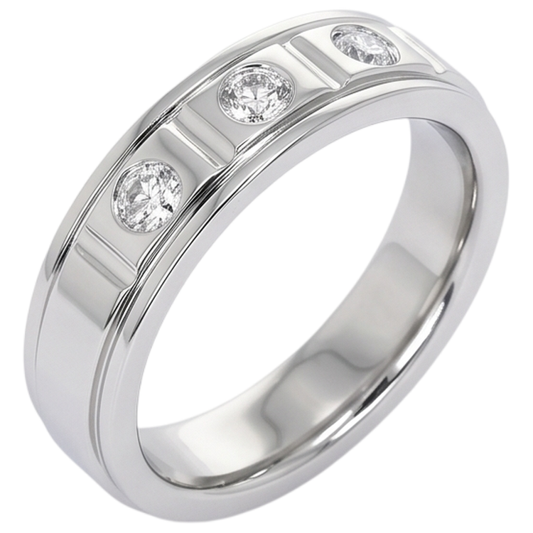 Bague Diamant Naturel 0.75 Carats