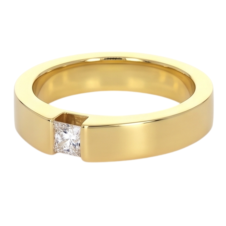 Bague Diamant Naturel 0.75 Carats