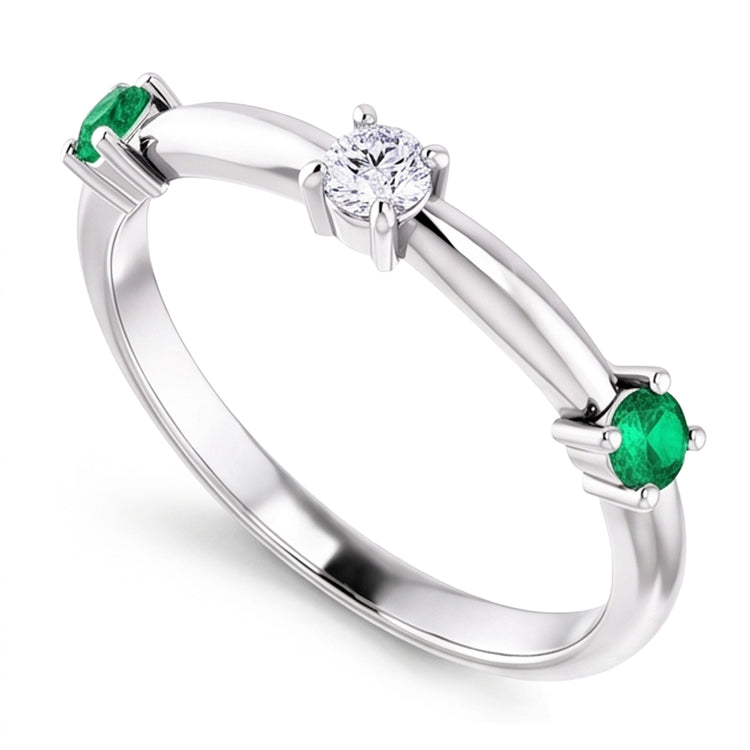 Bague Diamant Naturel 0.90 Carats