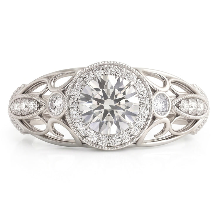 Bague Diamant Naturel 1.10 Carats