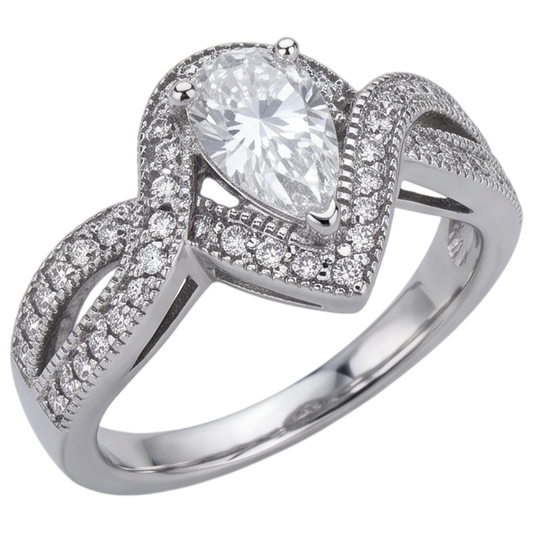 Bague Diamant Naturel 1.25 Carats