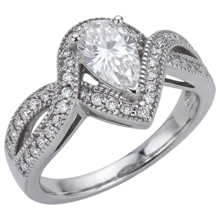 Bague Diamant Naturel 1.25 Carats
