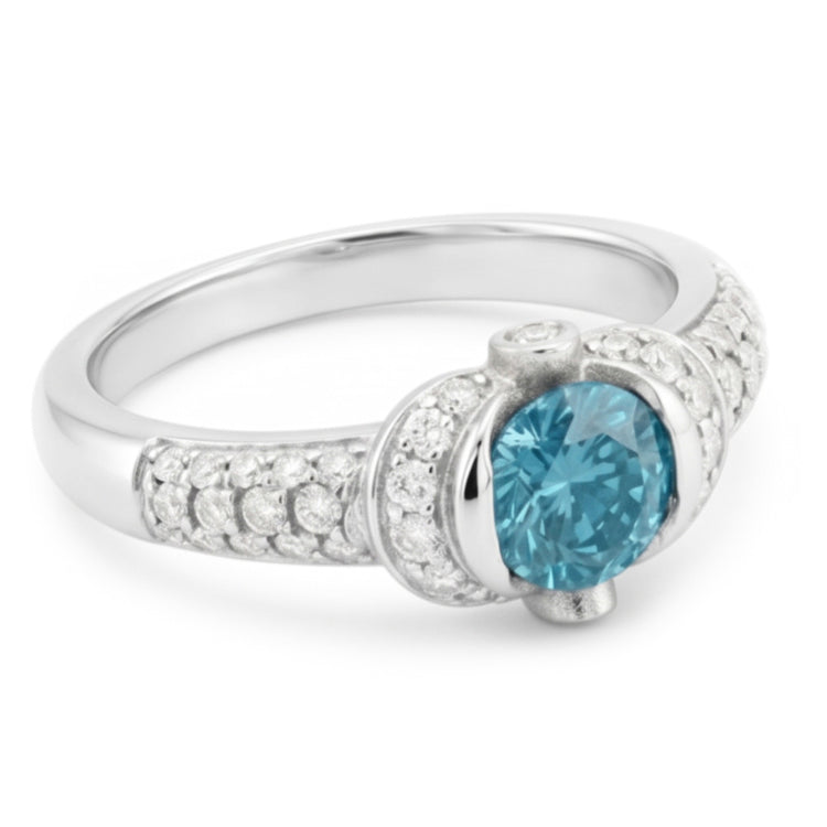Bague Diamant Naturel 1.25 Carats