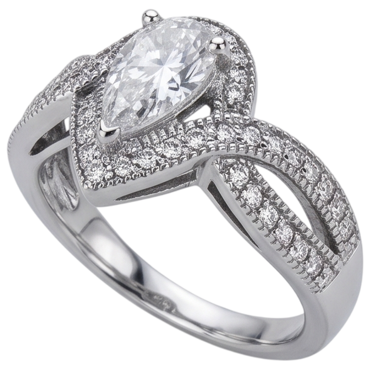 Bague Diamant Naturel 1.25 Carats