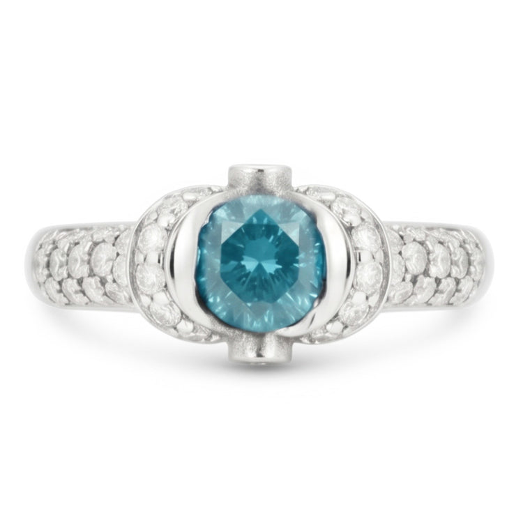 Bague Diamant Naturel 1.25 Carats