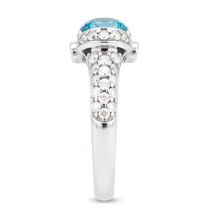 Bague Diamant Naturel 1.25 Carats