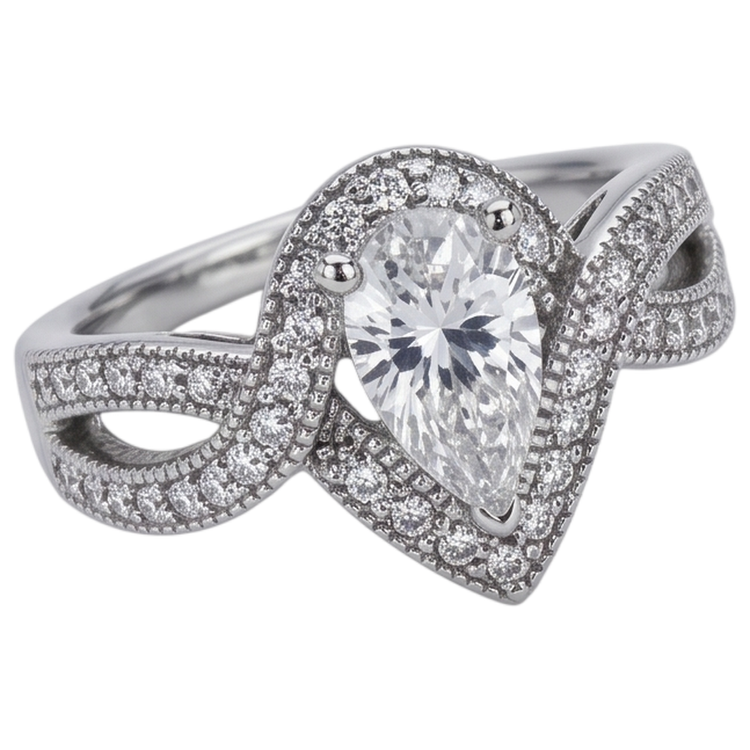 Bague Diamant Naturel 1.25 Carats